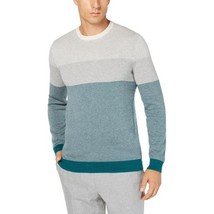 Tasso Elba Mens Colorblocked Supima Pullover Sweater - $24.00