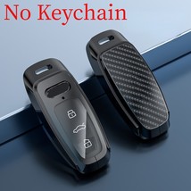 Alloy+ TPU Car Remote Key Cover Case For  A3 A4 B9 A6 C8 A7 S7 4K A8 D5 S8 Q7 Q8 - £54.40 GBP