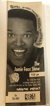 Jamie Foxx Show  Tv Guide Vintage Print Ad Garrett Morris Tpa11 - £4.57 GBP