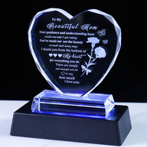 Mothers Day Unique Gifts for Mom from Daughter, Best Mom Ever Gifts Heart-Shaped - £46.47 GBP