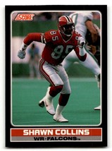 1990 Score #4 Shawn Collins    Atlanta Falcons Football Cards EX/NM ID:62184 - $1.67