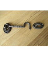 Cast Iron Hook &amp; Eye Latch Lock Window Barn Door Cabin Door Rustic Gate ... - €13,39 EUR