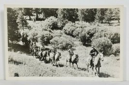 Rppc Horseback Riding Sportsland Valley Ranch Winter Park Colorado Postc... - $15.95