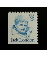 1988 25c Jack London, American Author, Booklet Scott 2197 Mint F/VF NH - €0,83 EUR