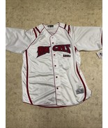 MLB Anaheim Angels Jersey White XL Embroidered True Fan Series Red Butto... - $927.91 MXN