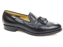 Allen Edmonds Grayson Men&#39;s Black Leather Tassel Loafers Shoes Size 9.5 ... - $64.95