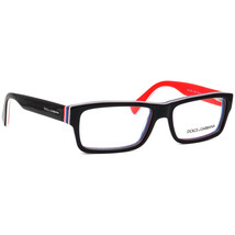 Dolce &amp; Gabbana Eyeglasses DG 3180 2764 Black on White,Red,Blue 54[]16 140 - £276.98 GBP