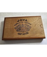 Vtg Joya Fabrica de Tabacos Churchill Wooden EMPTY Cigar Box Sliding Lid... - $18.81