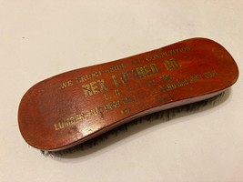 VTG Advertising Clothing / Shoe Brush Rex Lumber Co Madrid Iowa IA - £7.75 GBP