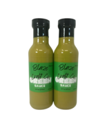 2 x Blaze Craft Co. Green Sauce 12oz | Peruvian Hot Sauce | Vegan, Non-GMO - $24.99