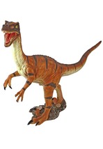 Large Dinosaur Velociraptor Statue 20.5&quot;Wx5&quot;Dx15.5&quot;H 6 lbs.(a,dt) A1 - £463.63 GBP
