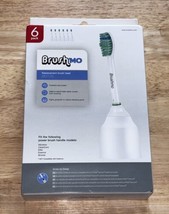 6-Brushmo Replacement Toothbrush Heads Compatible w/ Philips Sonicare E-... - £12.36 GBP