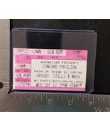 CROSBY, STILLS &amp; NASH - VINTAGE SEPTEMBER 12, 1990 CONCERT TICKET STUB - $10.00
