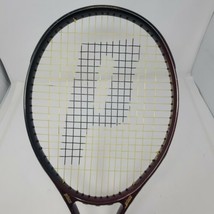 PRINCE 107 Precision Focus Tennis Oversize Racquet 4 1/4 Grip Dark Maroon Black - £59.94 GBP