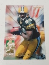 Sterling Sharpe Green Bay Packers 1994 Fleer League Leader Card #6 - £0.78 GBP