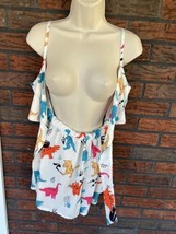 Dinosaur Romper Medium Halter Top Bare Midriff Deep V-Neck Kid Party Sho... - $9.50