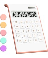 Calculator In Rose Gold, Upiho Rose Gold Office Supplies, 10 Digits Solar - $32.81 CAD