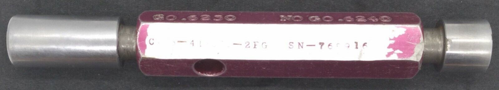 Southwestern Gage Pin Bore Gage Go .6230 No Go.6240 - $13.99