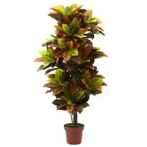 Nearly Natural 6721 56 Inch Croton Plant - Real Touch - £133.84 GBP