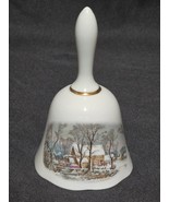Currier &amp; Ives Old Grist Mill RARE 5.25&quot; Bell AVON REPRESENTATIVE EXCLUS... - €10,30 EUR