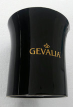 NEW Ceramic Black Gevalia Kaffe Collectible Coffee Canister Airt&#39;ight Se... - $52.00