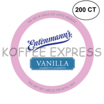 Vanilla Entenmann&#39;s Coffee Single Serve Cups, 200 Count  Wholesale bulk - £57.55 GBP