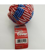 Cloth Steering Wheel Covers USA Flag Stretchy - $10.00