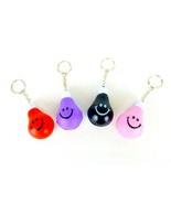 Stress Relief Key Chain, Smiley Face Light Bulb, Choice of 4 Colors, #LO... - €5,96 EUR