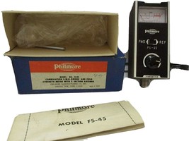 Vintage Field and Strength Meter with 5 Section Antenna Model - £31.51 GBP