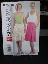 Butterick See &amp; Sew B4770 Misses Easy Skirts Pattern - Size 8-14 - $8.90
