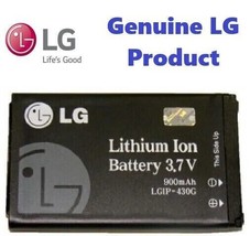  Replacement 430A OEM LG 3.7V 900mAh Lithium Ion Battery Model # LGIP-430A - £3.98 GBP