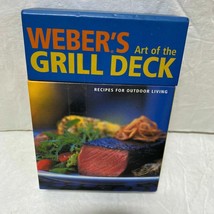 Weber&#39;s Art of the Grill Deck Outdoor Living Recipes Cards Complete - $2.22