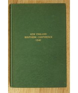 Vintage Book Centennial Session New England Southern Methodist Conferenc... - £23.16 GBP