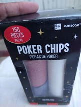 Poker Chips! Red White &amp; Blue 150 Ct. - £6.86 GBP