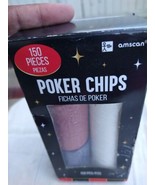 POKER CHIPS! Red White &amp; Blue 150 CT. - $8.90