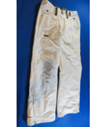 SCOTT FREESTYLE CARGO ADJUSTABLE SNOW WEATHER SKI SNOWBOARD WHITE PANTS M - €36,02 EUR