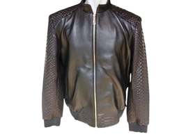 Bomber Leather Jacket CT-025 - $750.00+