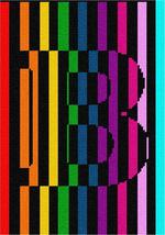 Pepita Needlepoint Canvas: Letter B Illusion, 7&quot; x 10&quot; - £43.73 GBP+
