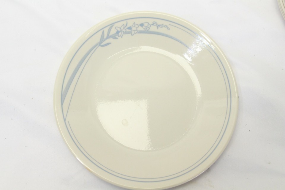 Corelle Blue Lily Bread Plates 6 \-3/4"  Lot of 21 Item image 5