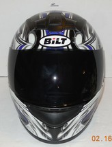 Bilt ECE/22-05 DOT Motorcycle Full Helmet Blue Size Small - £56.70 GBP