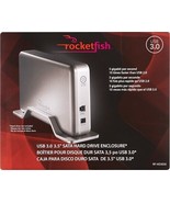 Rocketfish USB 3.0 SATA 3.5&quot; Hard Drive Enclosure RF-HD3035 Enclosure Kit - $36.45