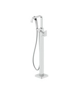 Jacuzzi Freestanding Tub Filler with Metal Lever Handle Built-In Diverter - €168,25 EUR