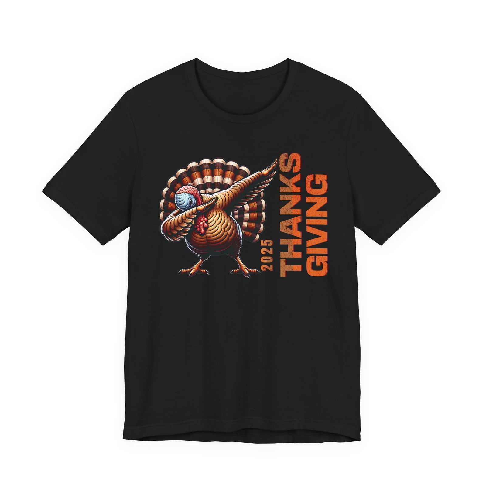 Thanksgiving Turkey Tee, Unisex Short Sleeve Shirt for Thanksgiving, Holiday App Item image 9