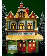 DEPARTMENT 56 Dickens Village Series THEATRE ROYAL Light &amp; Box 55840 Ret... - £22.05 GBP