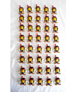 40 Native American Smiley Face Emoji Figures toy rubber bendable figures - £39.84 GBP
