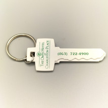 The Omni Hotel At Charleston Place Blade Keychain Vintage Key Ring Fob K... - £11.56 GBP