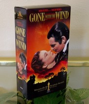 David Selznick Epic 1939 GONE WITH THE WIND-Clark Gable-Vivien Leigh 2 VHS - $9.99