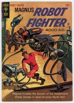 Magnus Robot Fighter 4000 A.D. 11 FN 5.5 Silver Age 1965 Gold Key Painte... - $24.74