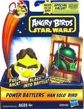 Angry Birds Star Wars Hans Solo Bird Power Battlers NIB Hasbro new in box - £9.48 GBP
