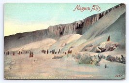 Vtg Postcard Niagara Falls Frozen in Winter Divided Back Unposted - £3.55 GBP